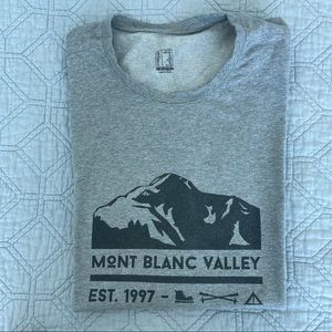 Mens graphic tee - Grey size large